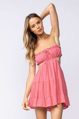 Rachel Rose Strapless Mini Dress