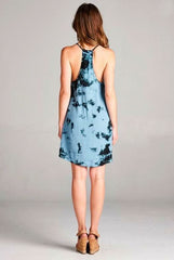 Second Chance Tie-Dye Racerback Swing Dress