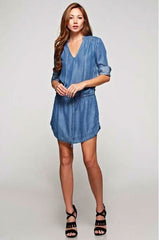 Lexi Denim Vintage Shirt Dress