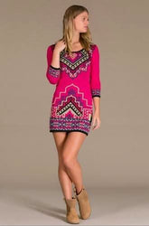 Spring Lake Fuchsia Sweater Dress