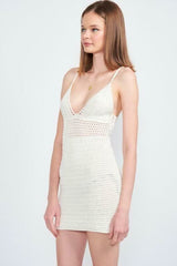 Astrid Cream Crochet Swim Cover-Up