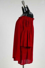 Happily Ever Off-The-Shoulder Shift Dress