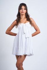 Sammie White Strapless Mini Dress