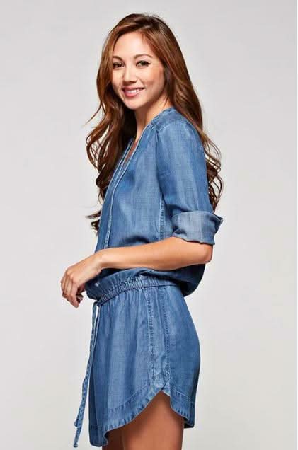 Lexi Denim Vintage Shirt Dress
