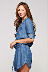 Lexi Denim Vintage Shirt Dress