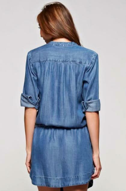 Lexi Denim Vintage Shirt Dress