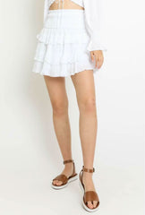 Give Me Fever White Two-Piece Dress