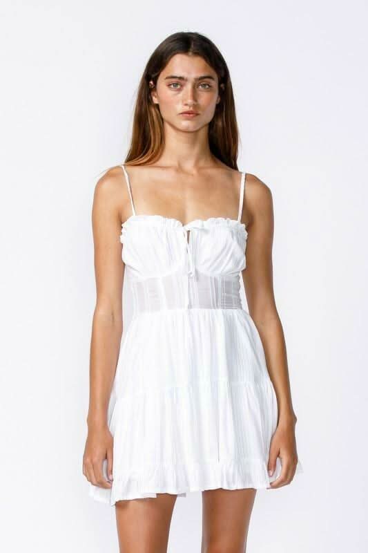 Koa White Sundress