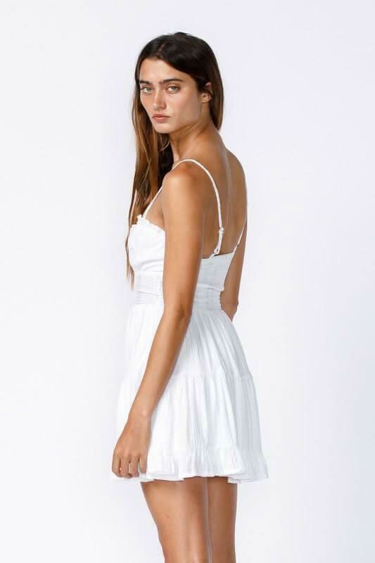 Koa White Sundress