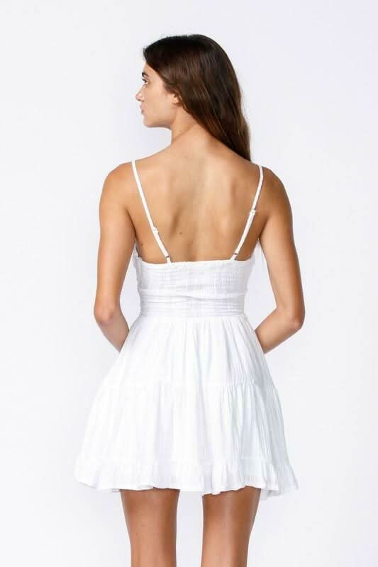 Koa White Sundress