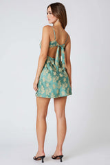 Reese Jade Floral Mini Dress